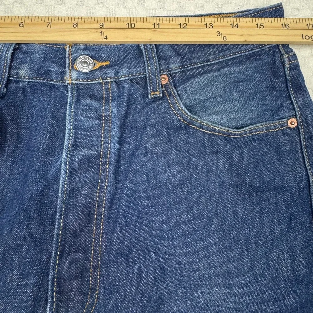 Levi's 501‎ Jeans Mens 34x34 (fits 32x31.5) Straight Fit Button Fly Smart Casual